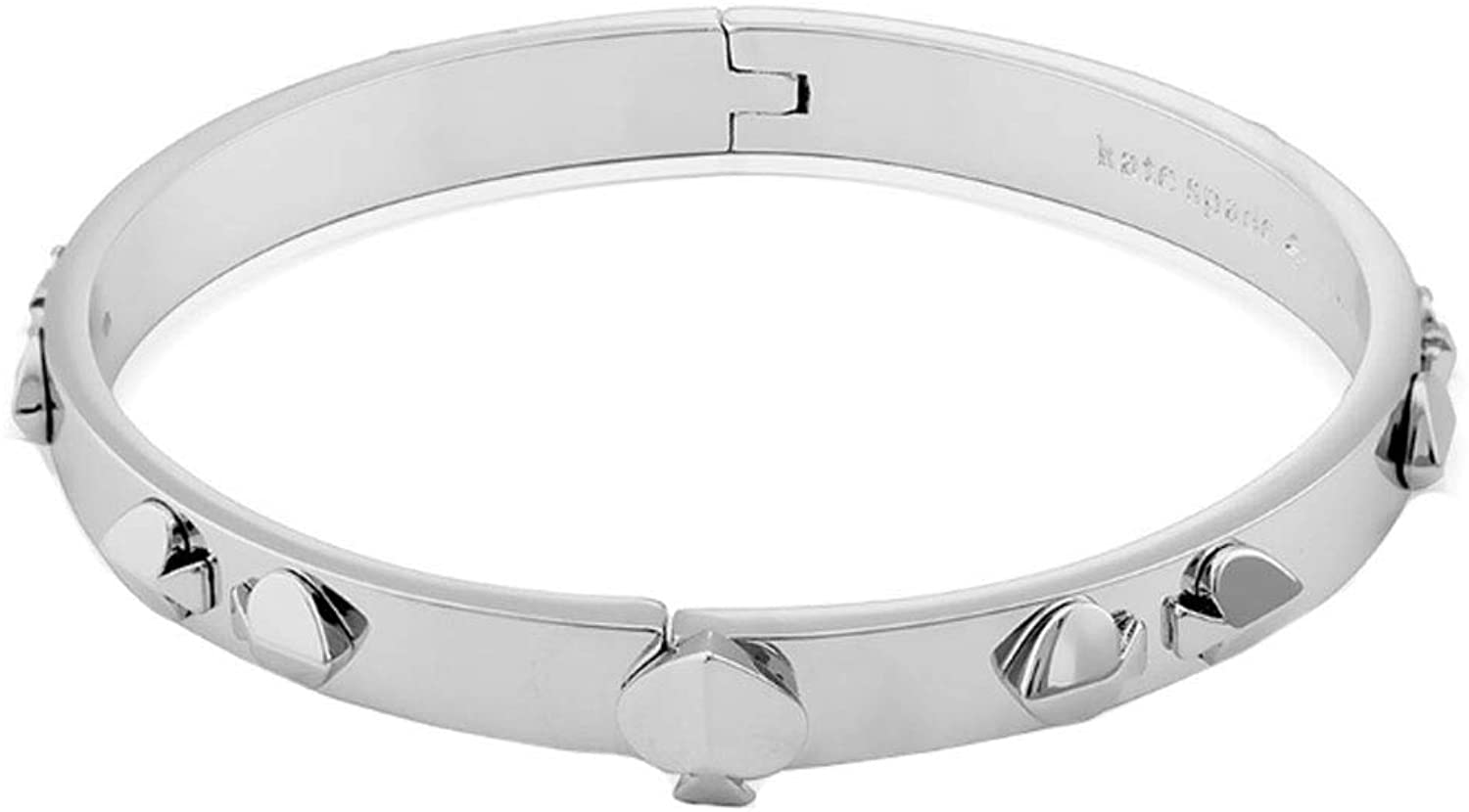 Kate Spade Heritage Spade Multi Silver One Size Bangle Bracelet