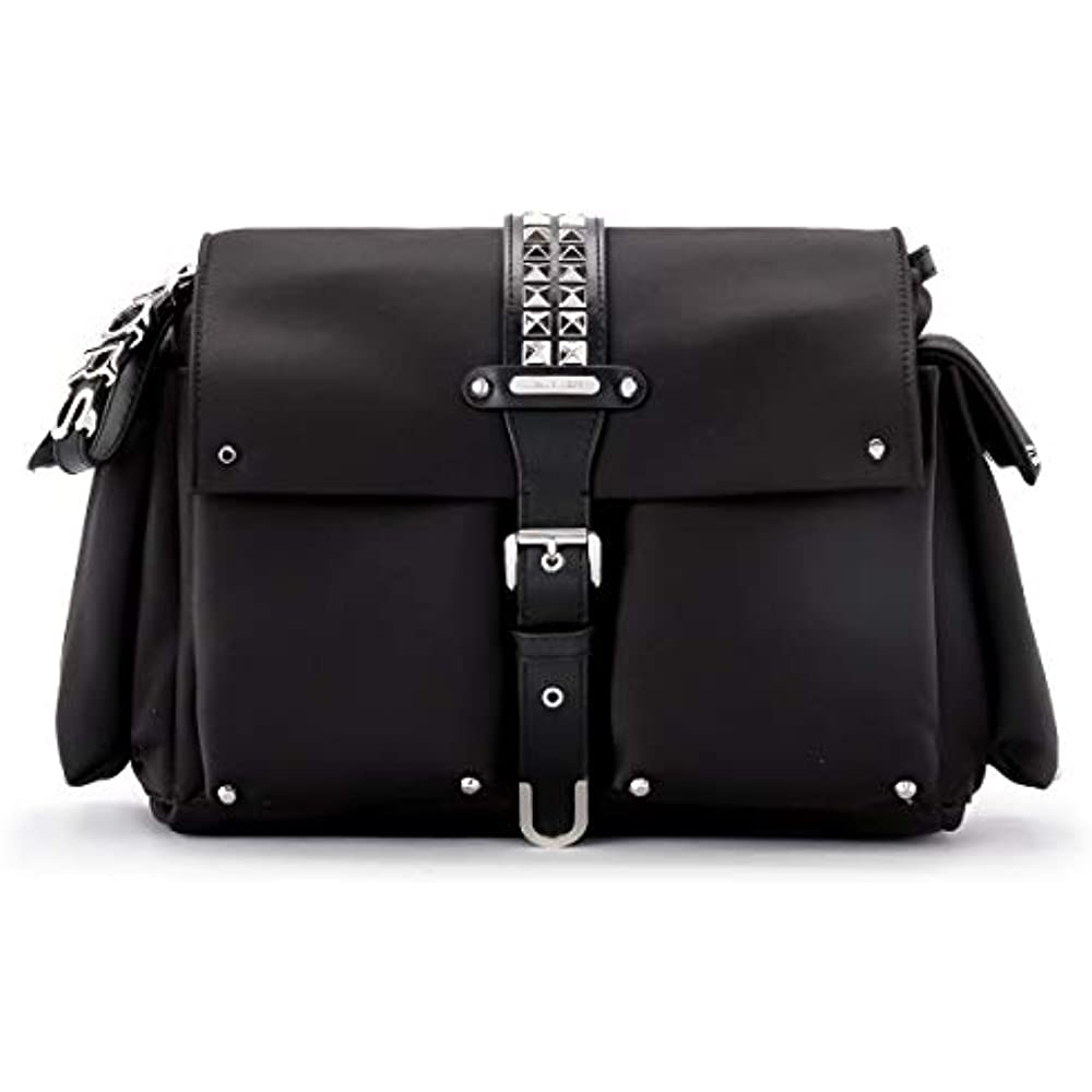 Michael Kors Olivia Ladies Large Black Polyester Messenger Bag