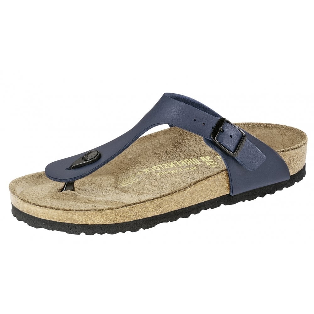 Birkenstock Gizeh Ladies Blue Sandals 40 736399369236 | eBay