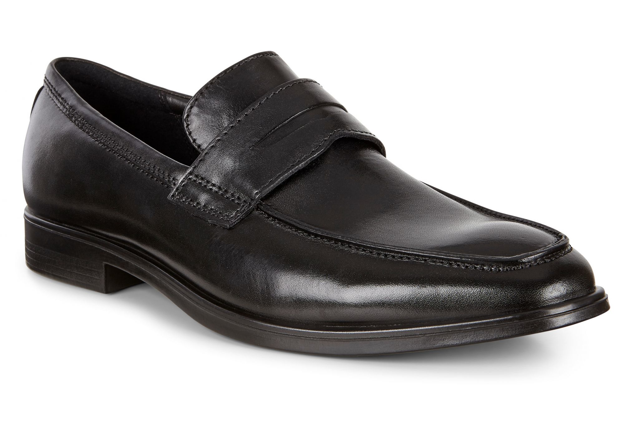 Ecco Melbourne Men's Black Loafers 40 eBay
