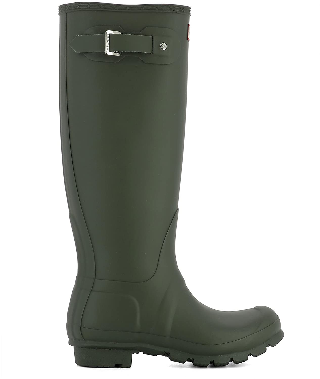 hunter men's original tall boot dark olive