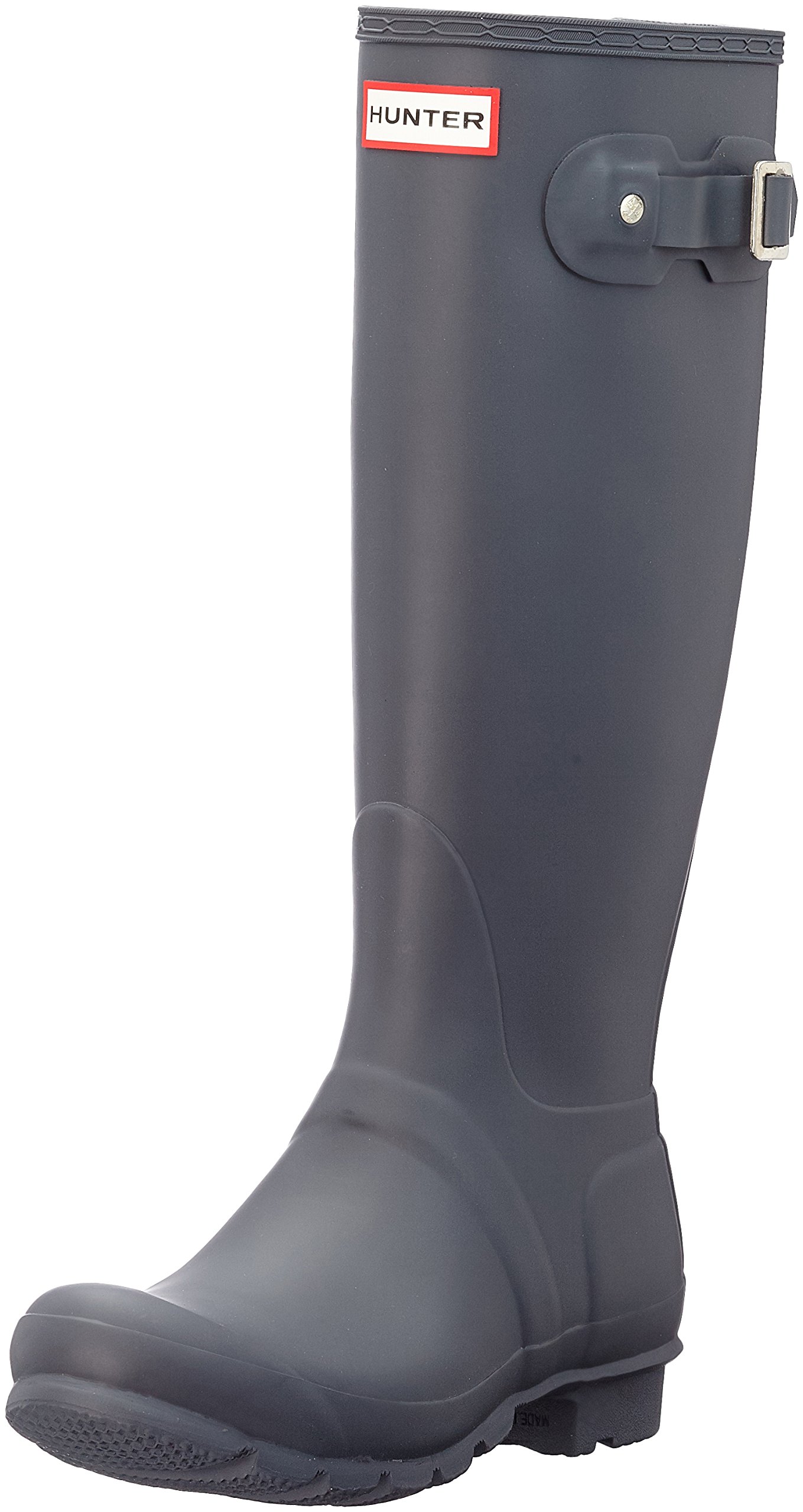 Hunter Original Tall Ladies Dark Slate Grey Rain Boots 9 5054916097727 ...