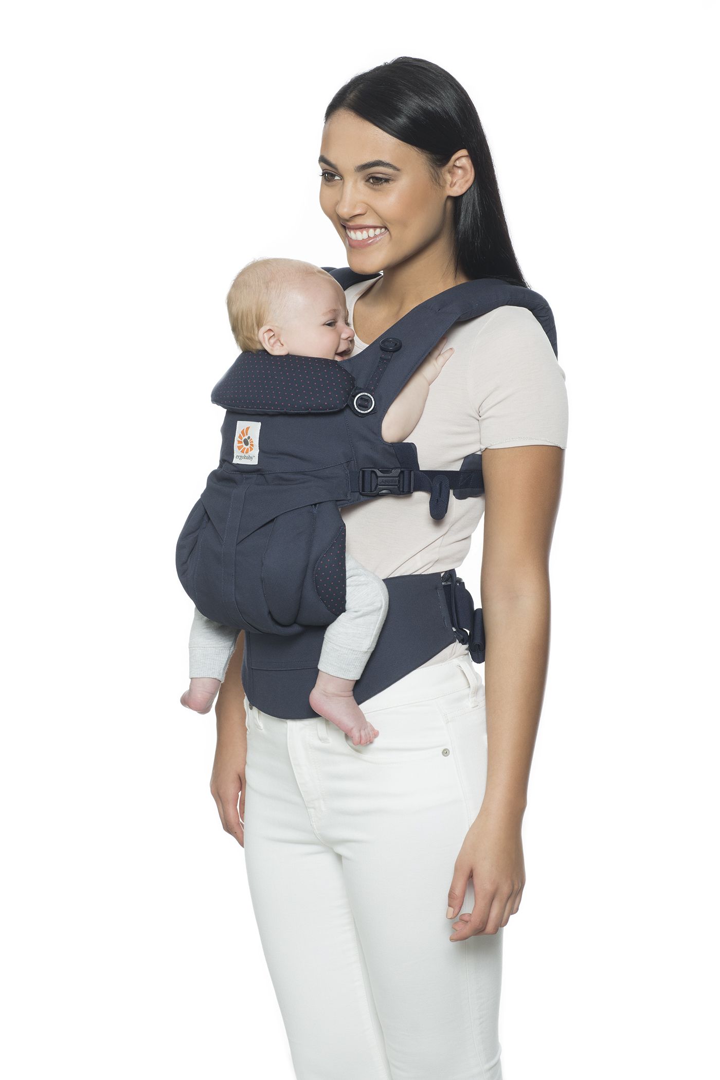 ergobaby adapt navy mini dots