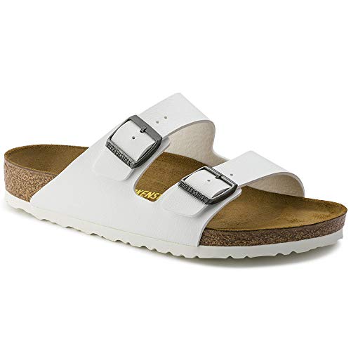 white birkenstocks size 42