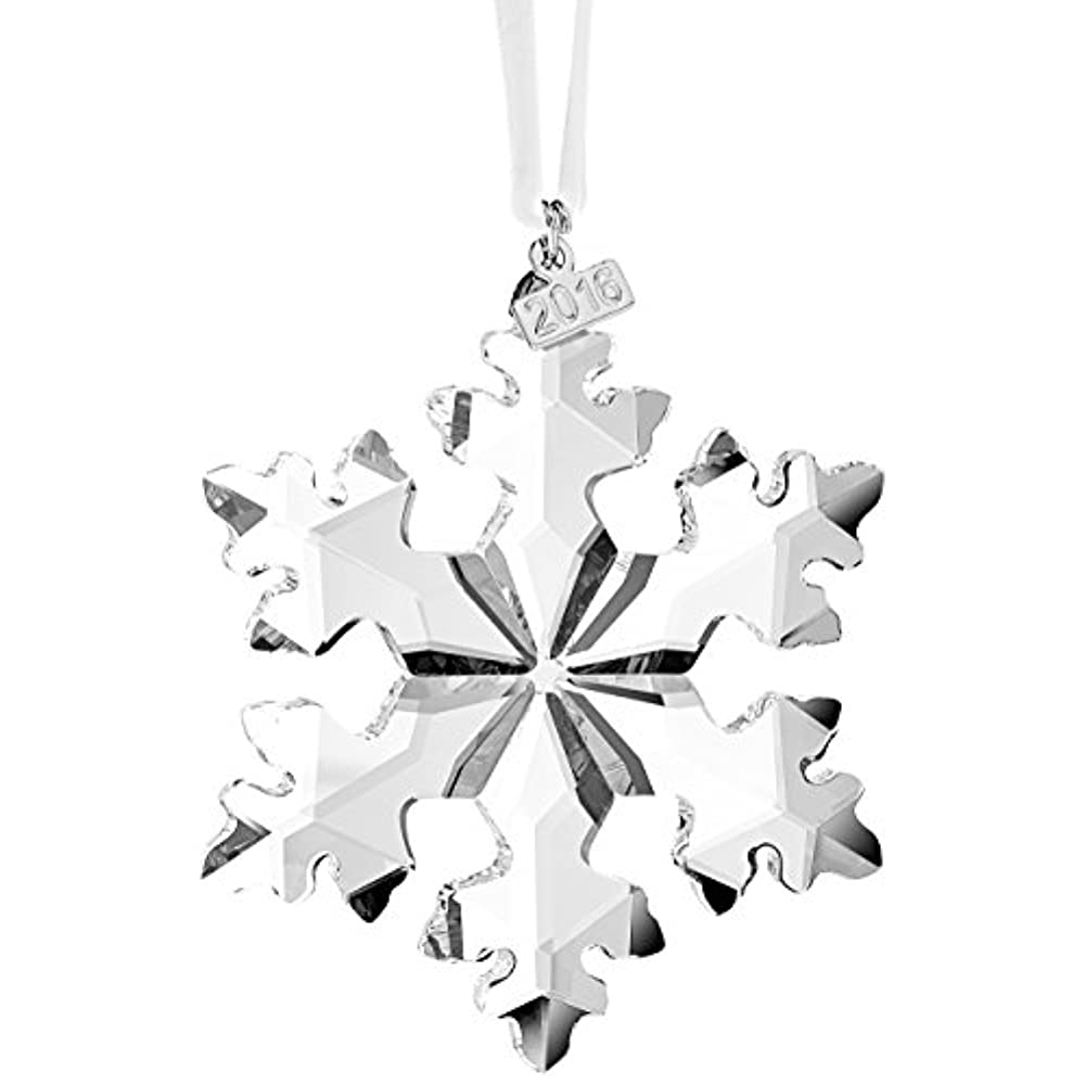 Swarovski Christmas Snowflake Crystal Size 3.125 inch Ornament 5180210