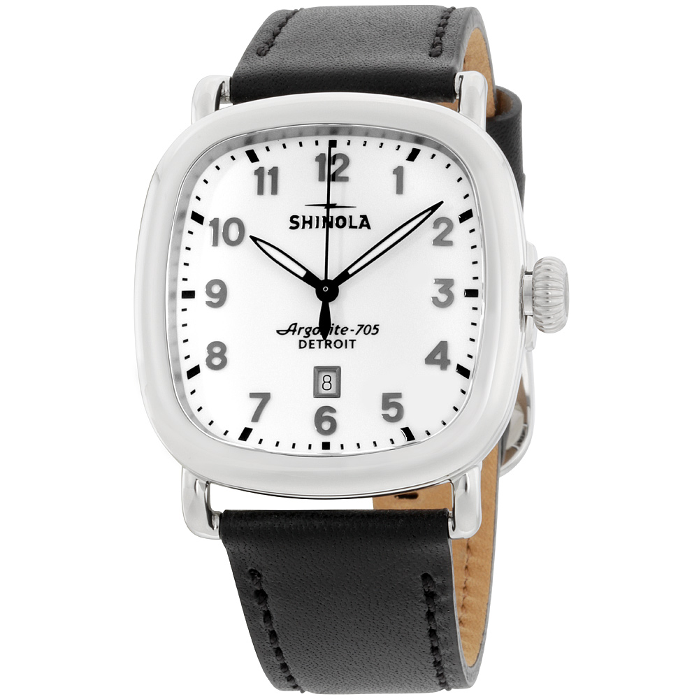 Shinola The Guardian Quartz Movement White Dial Men S Watch