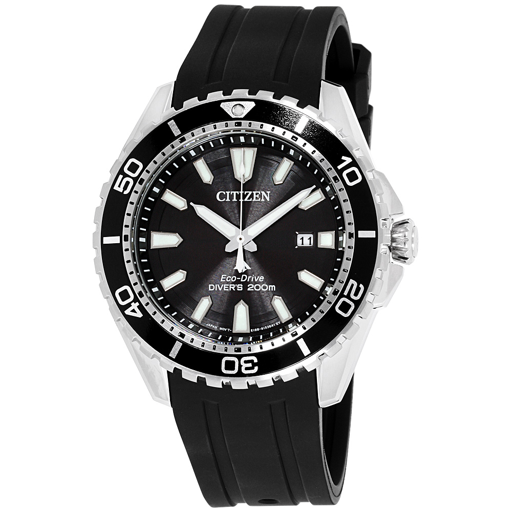 black citizen eco drive mens watch