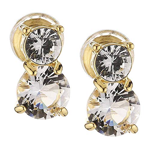 Swarovski Brillance Gold Size 15 inches Necklace and Earring Set