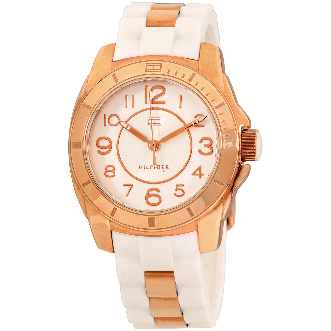 Tommy Hilfiger K2 Quartz  pursuit White Dial Ladies Watch  