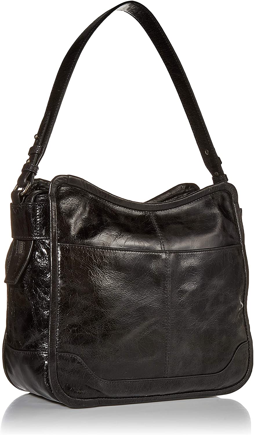 Frye Mel Ladies Medium Black Leather Hobo Bag DB0365-001 | eBay