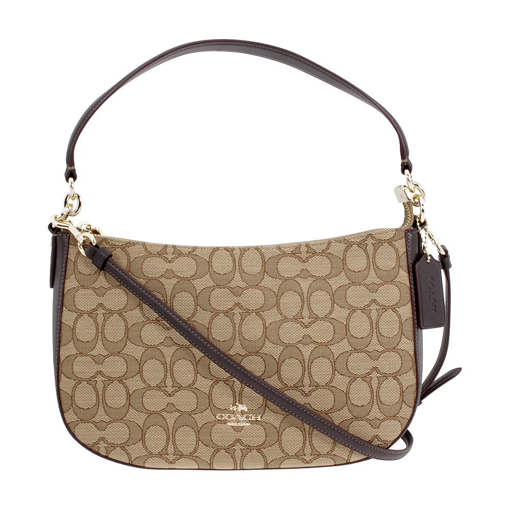 Coach Chelsea Ladies Small Signature Jacquard Crossbody Handbag 37584