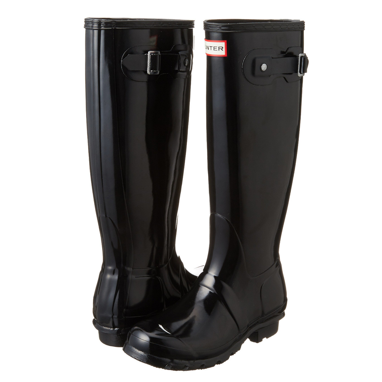 hunter-original-tall-gloss-ladies-black-rain-boots-7-5013441353258-ebay