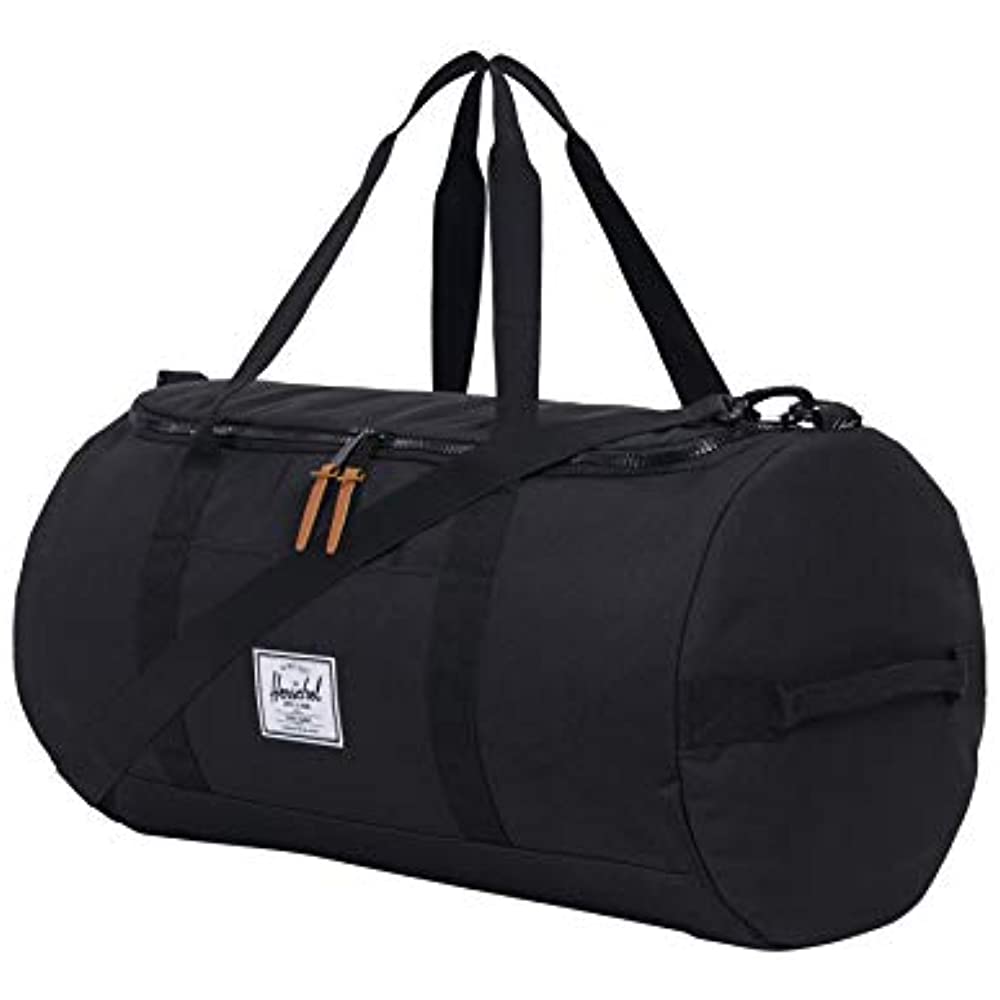 Herschel Sutton Unisex XLarge Black Cotton Duffel Bag 1034803020OS eBay