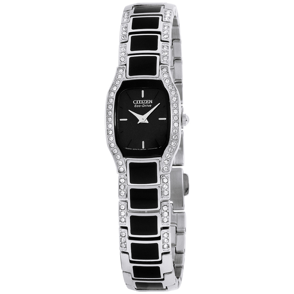 silhouette crystal citizen watch