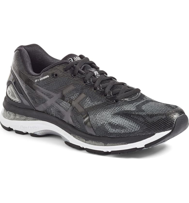 ASICS GelNimbus 19 Ladies Black/Onyx/Silver Running Shoes