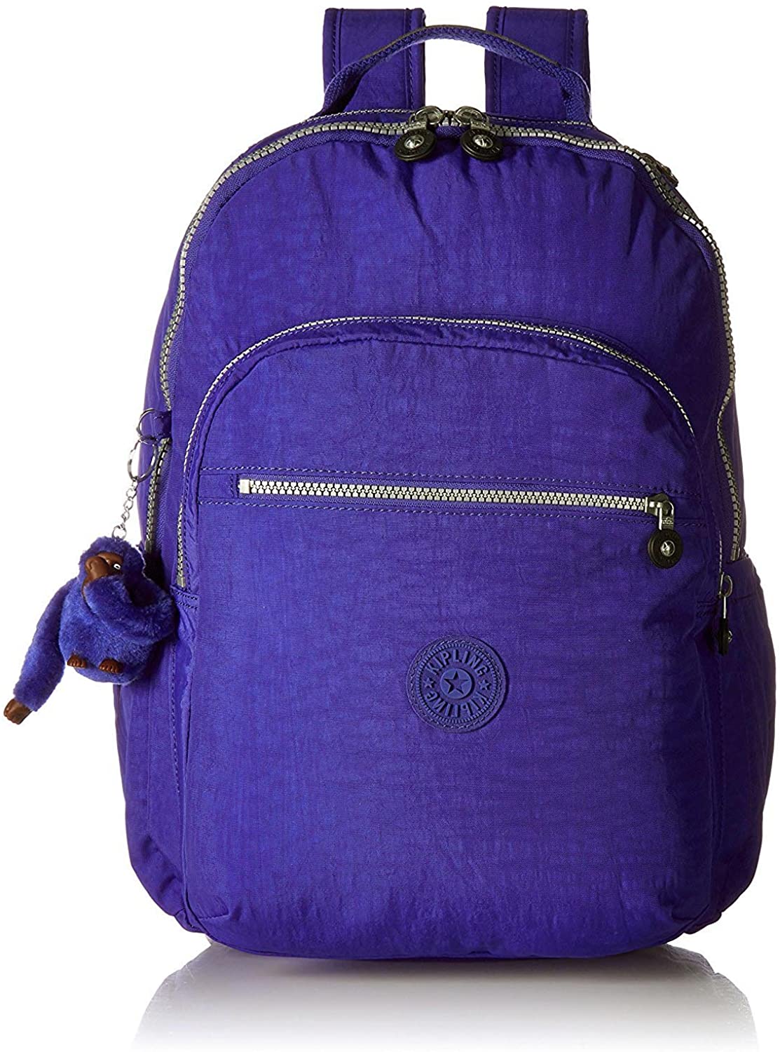 Kipling Seoul Ladies Large Tile Purple Nylon Laptop Bag BP-4167 ...