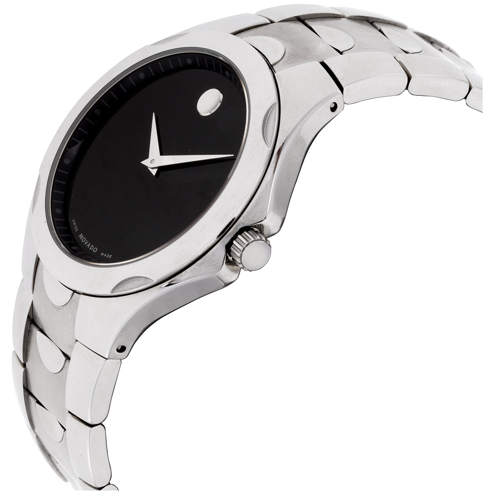 movado luno black