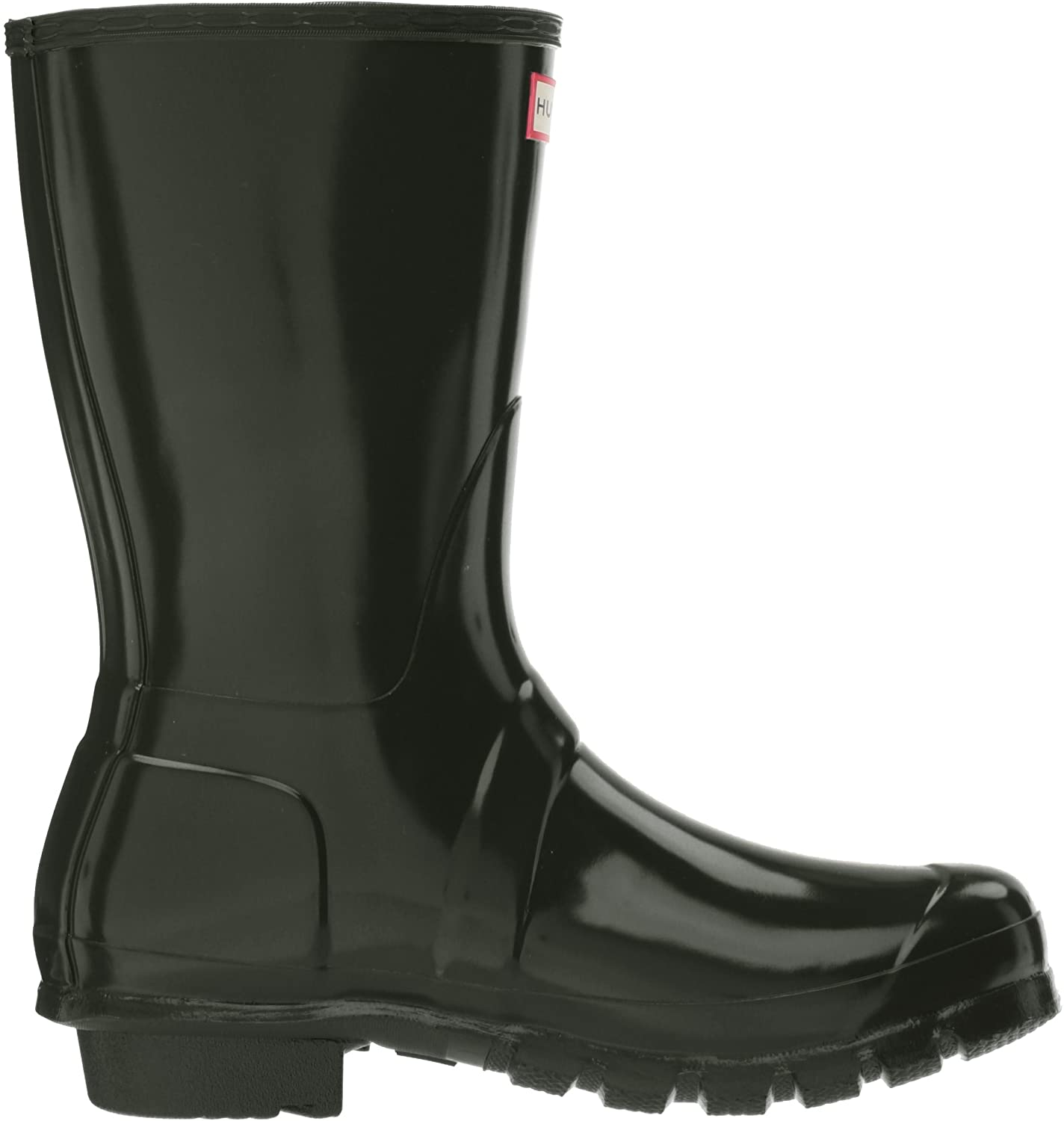 dark olive gloss hunter boots