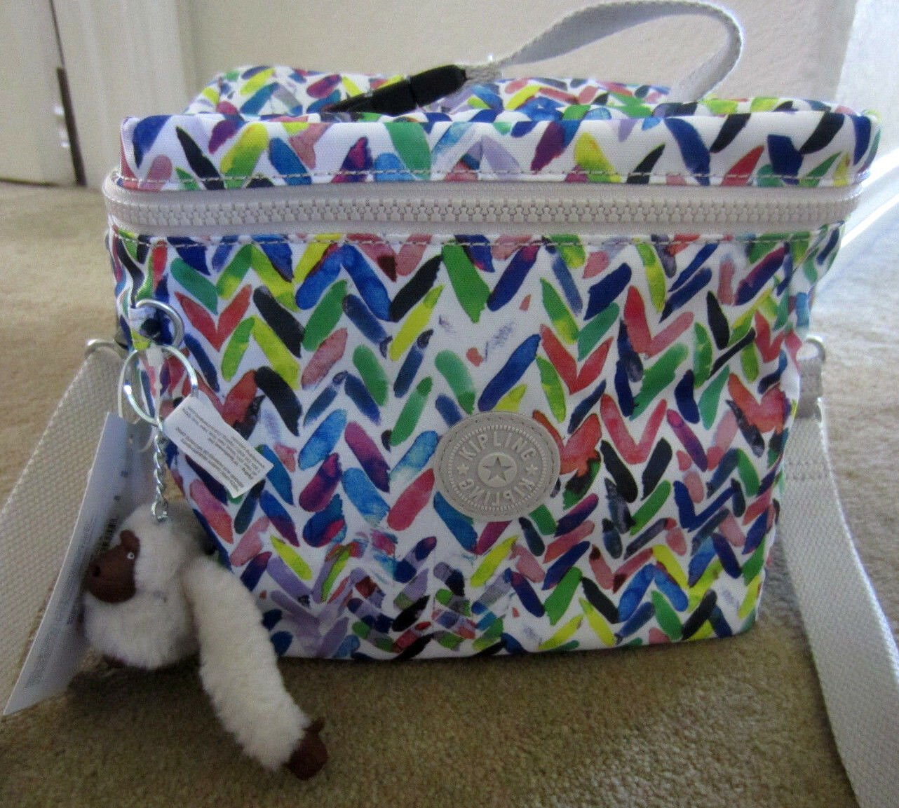 kipling graham lunch bag