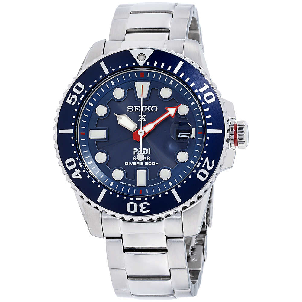 Seiko Prospex Quartz Movement Blue Dial Men's Watch SNE435 ...