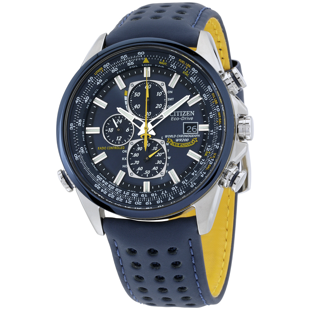 Citizen Eco-Drive Eco-Drive Movement Blue Dial Men's Watch AT8020-03L ...