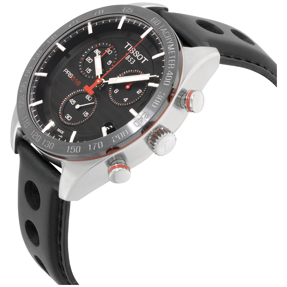 mens tissot prs516 chronograph watch t1004171605100