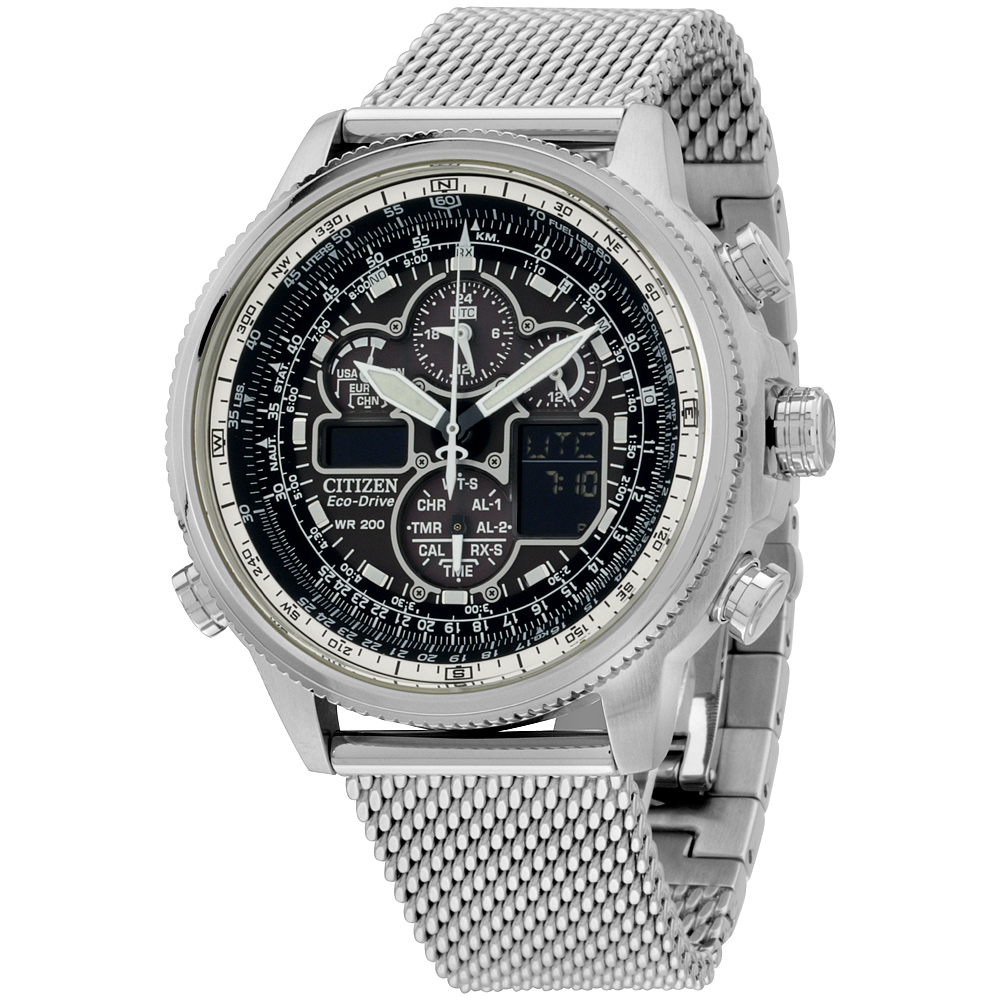 citizen promaster navihawk gps black super titanium
