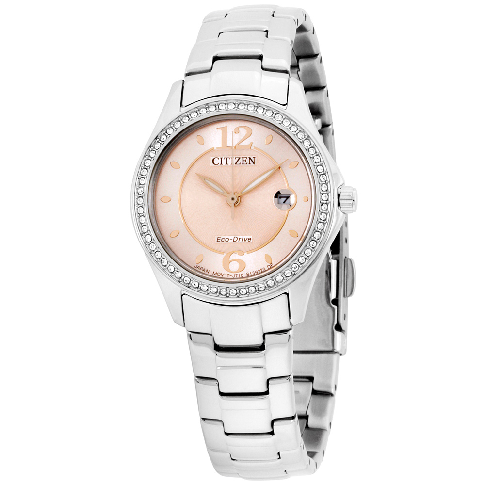 silhouette crystal citizen watch