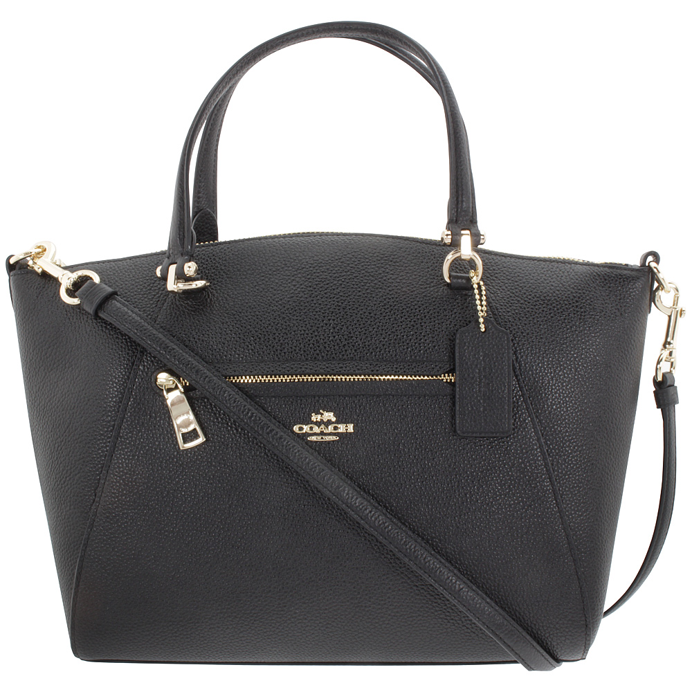 Coach Prarie Ladies Small Pebbled Leather Satchel Handbag 58874 | eBay