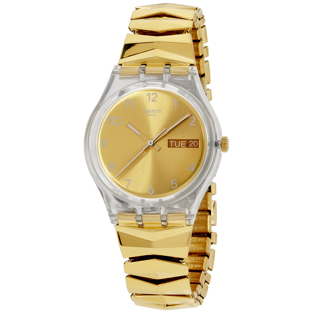 swatch gold stretch band
