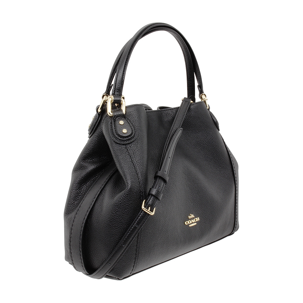 Coach Edie Ladies Medium Pebbled Leather Ladies Shoulder Handbag 57124 | eBay