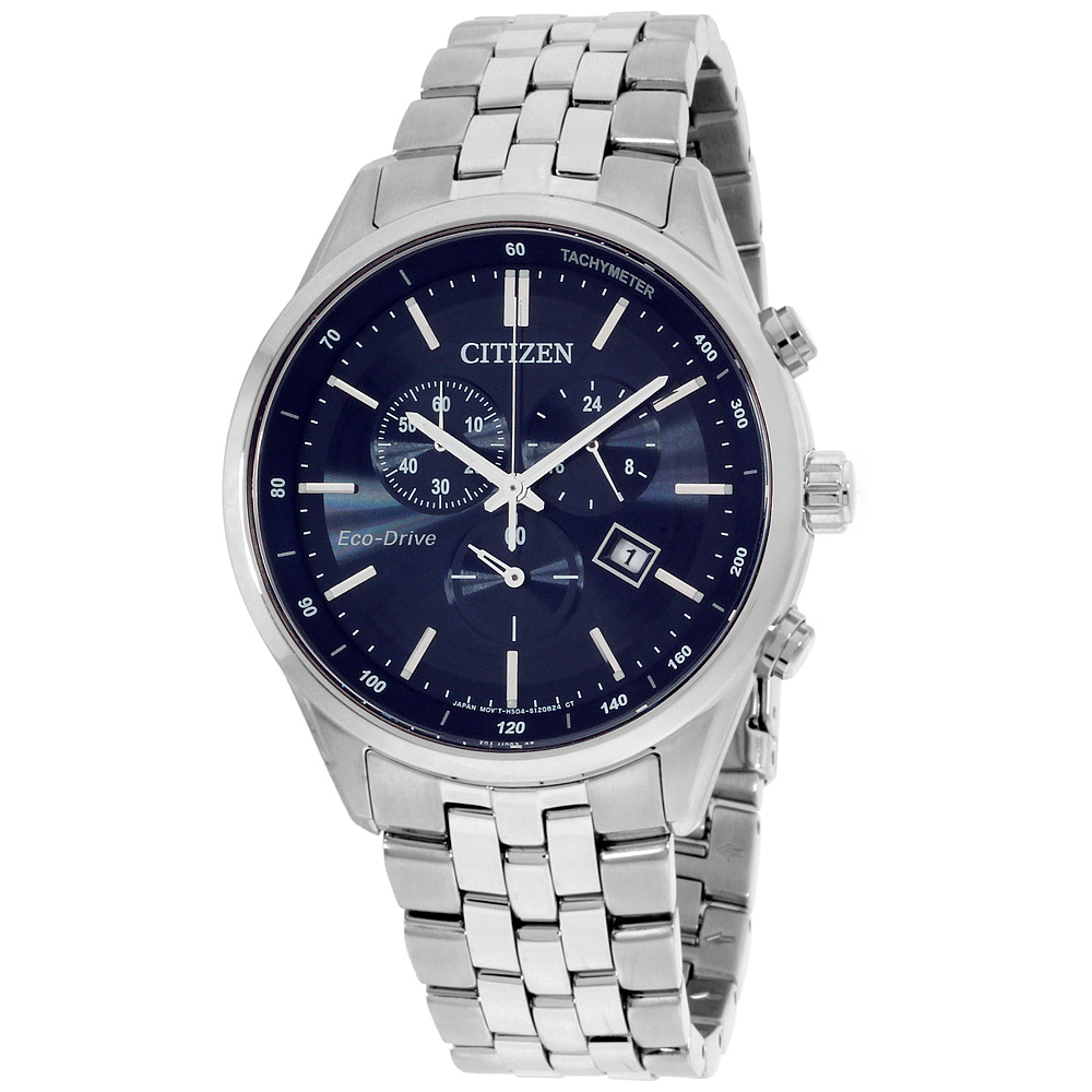 Citizen Sapphire Eco-Drive Movement Blue Dial Men's Watch AT2141-52L | eBay