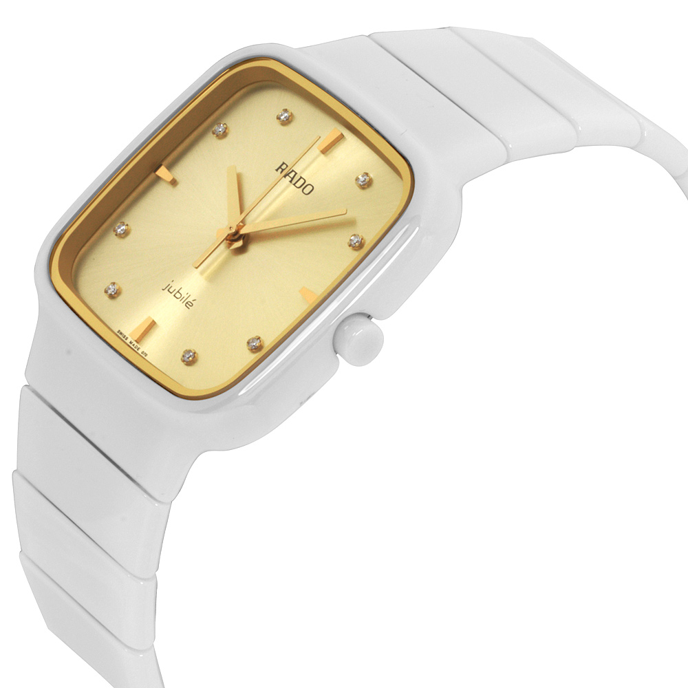 Rado Jubile Quartz Movement Gold Dial Ladies Watch R28900702