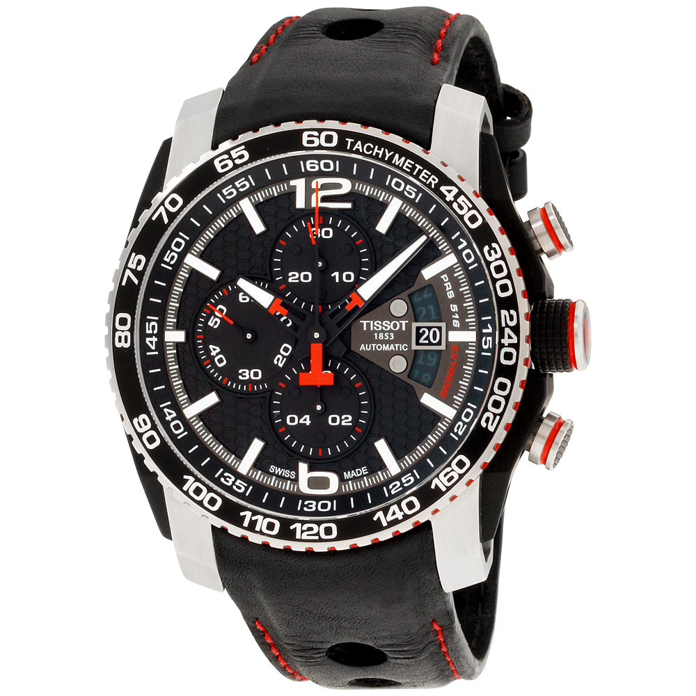 Tissot PRS 516 Automatic Movement Black Dial Men's Watch T0794272605700