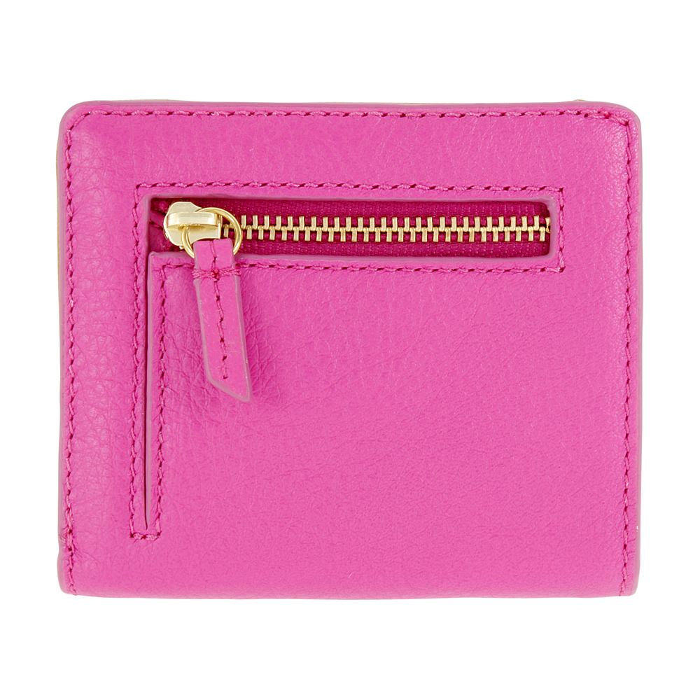 Fossil Emma Rfid Ladies Small Hot Pink Leather Wallet Sl7150 723764539134 | eBay
