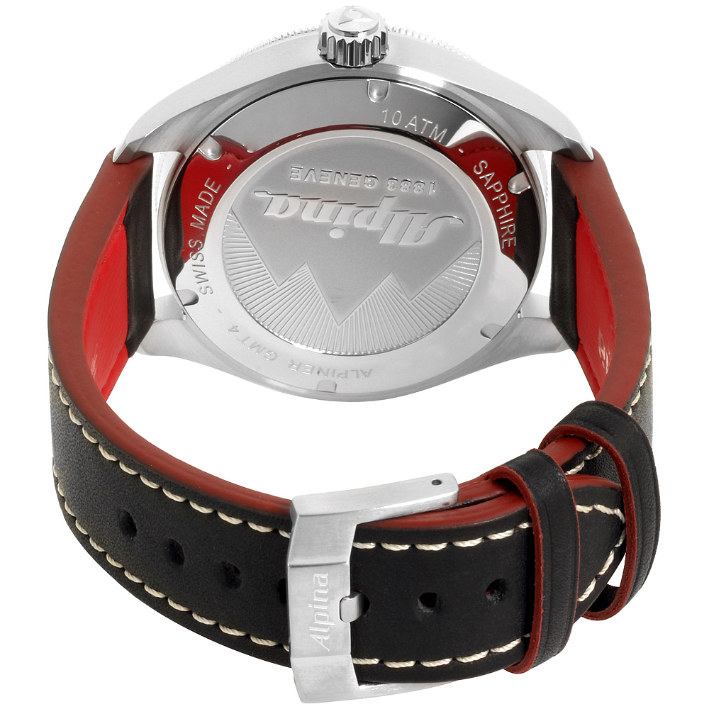 Alpina Alpiner Automatic Movement Black Dial Men's Watch AL-550GRN5AQ6 ...