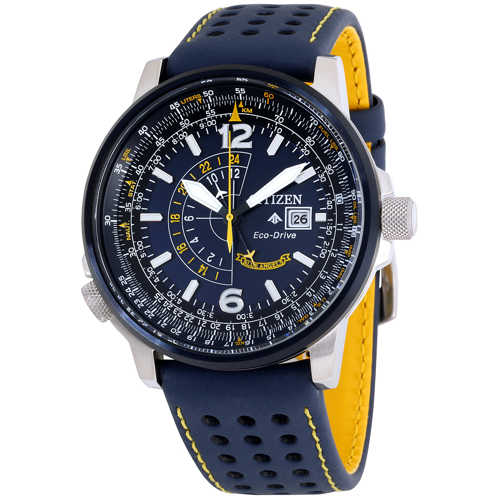 Citizen Promaster Eco-Drive Movement Blue Dial Men's Watch BJ7007-02L ...