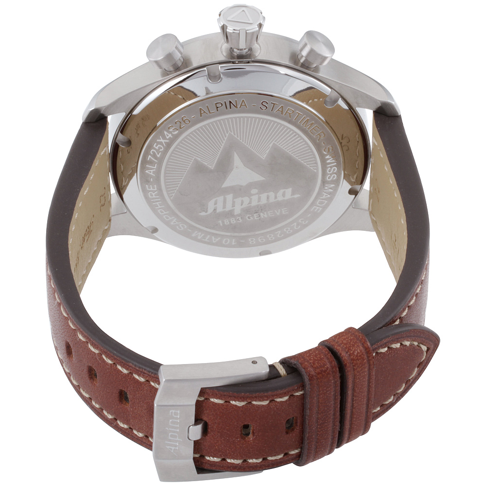 Alpina Startimer Automatic Movement Green Dial Men's Watch AL-725GR4S6 ...